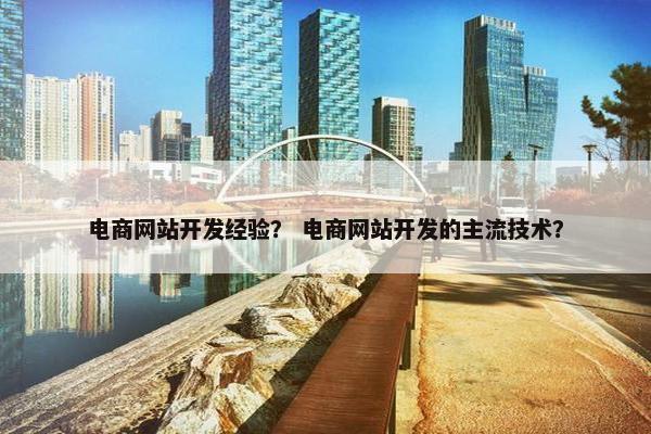 电商网站开发经验？ 电商网站开发的主流技术？
