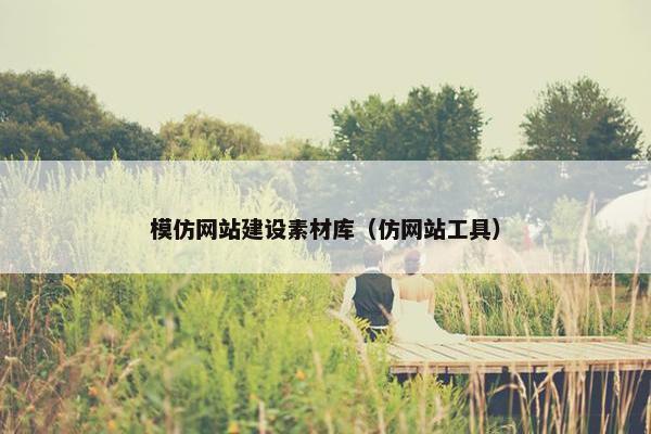 模仿网站建设素材库（仿网站工具）