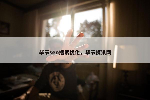 毕节seo搜索优化，毕节资讯网