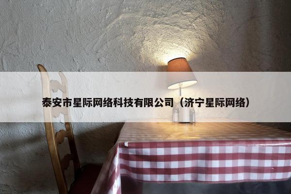 泰安市星际网络科技有限公司（济宁星际网络）