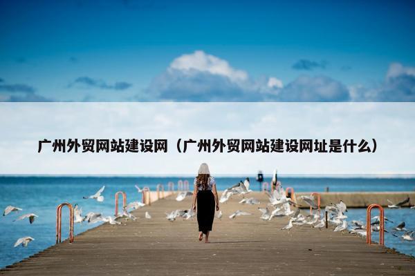 广州外贸网站建设网（广州外贸网站建设网址是什么）