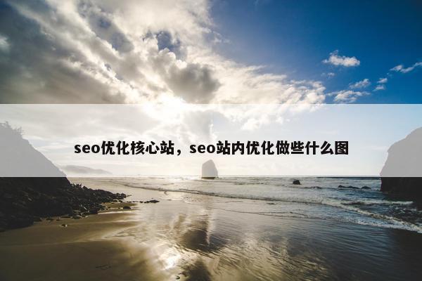 seo优化核心站，seo站内优化做些什么图