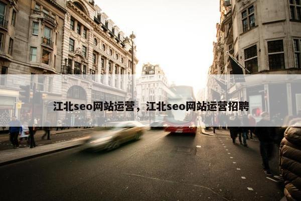 江北seo网站运营，江北seo网站运营招聘