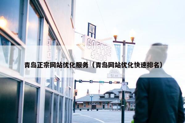 青岛正宗网站优化服务（青岛网站优化快速排名）
