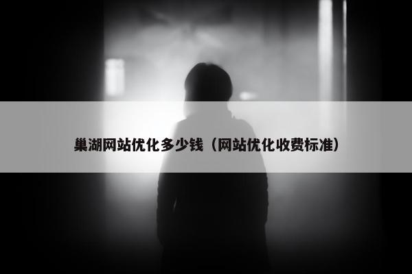 巢湖网站优化多少钱（网站优化收费标准）