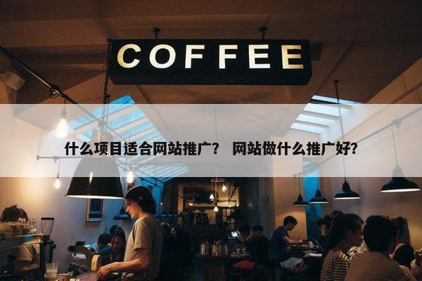 什么项目适合网站推广？ 网站做什么推广好？