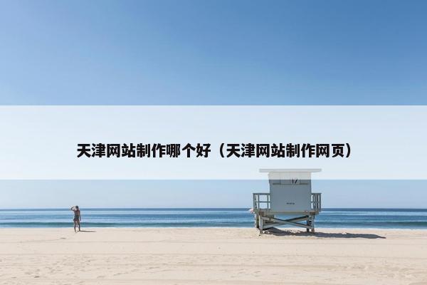 天津网站制作哪个好（天津网站制作网页）