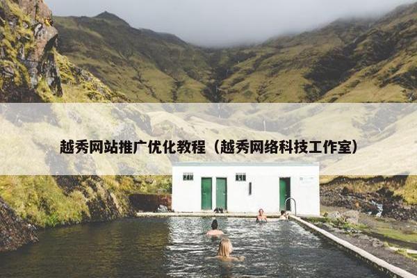 越秀网站推广优化教程（越秀网络科技工作室）