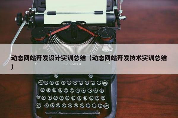 动态网站开发设计实训总结（动态网站开发技术实训总结）