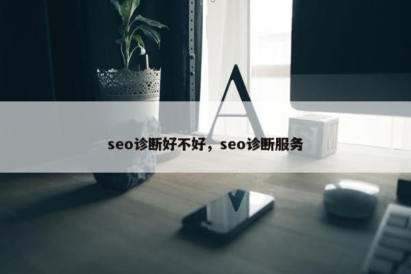 seo诊断好不好，seo诊断服务