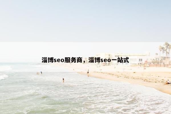 淄博seo服务商，淄博seo一站式