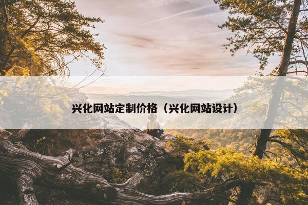 兴化网站定制价格（兴化网站设计）