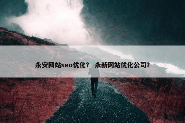 永安网站seo优化？ 永新网站优化公司？