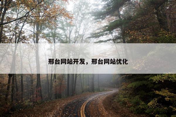 邢台网站开发，邢台网站优化