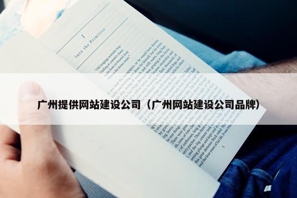 广州提供网站建设公司（广州网站建设公司品牌）