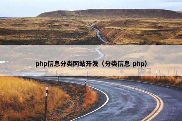 php信息分类网站开发（分类信息 php）