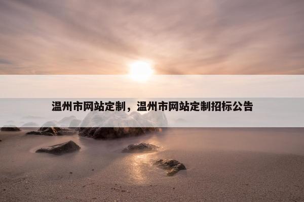 温州市网站定制，温州市网站定制招标公告
