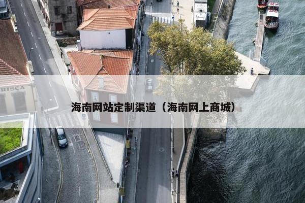 海南网站定制渠道（海南网上商城）