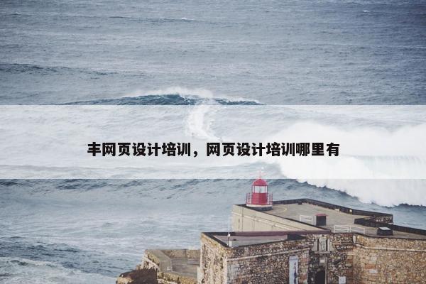 丰网页设计培训，网页设计培训哪里有