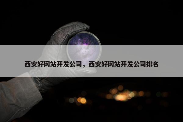 西安好网站开发公司，西安好网站开发公司排名