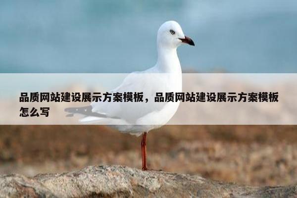 品质网站建设展示方案模板，品质网站建设展示方案模板怎么写