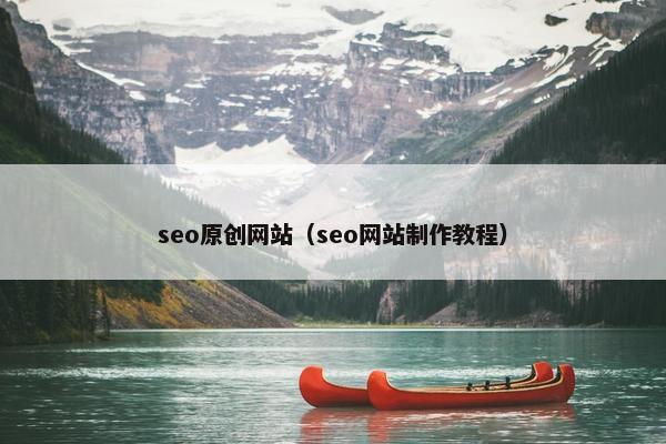 seo原创网站（seo网站制作教程）