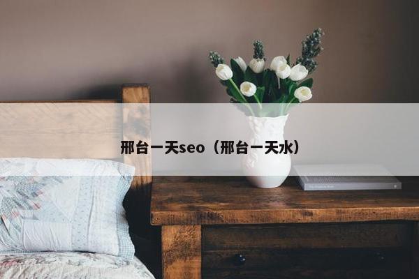 邢台一天seo（邢台一天水）