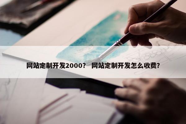 网站定制开发2000？ 网站定制开发怎么收费？