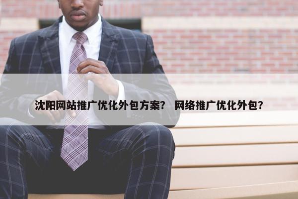 沈阳网站推广优化外包方案？ 网络推广优化外包？