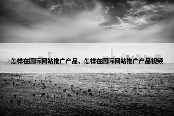 怎样在国际网站推广产品，怎样在国际网站推广产品视频