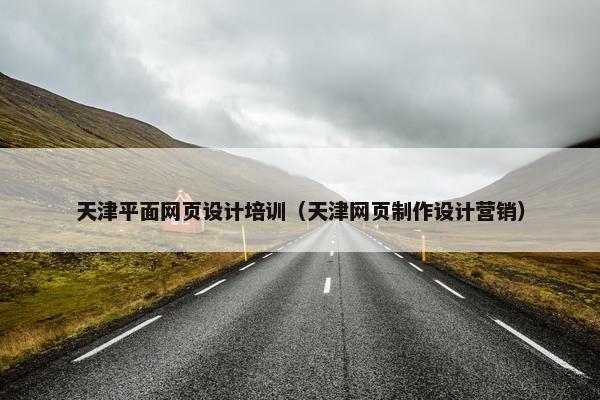 天津平面网页设计培训（天津网页制作设计营销）