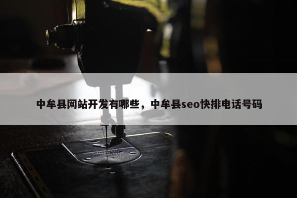 中牟县网站开发有哪些，中牟县seo快排电话号码