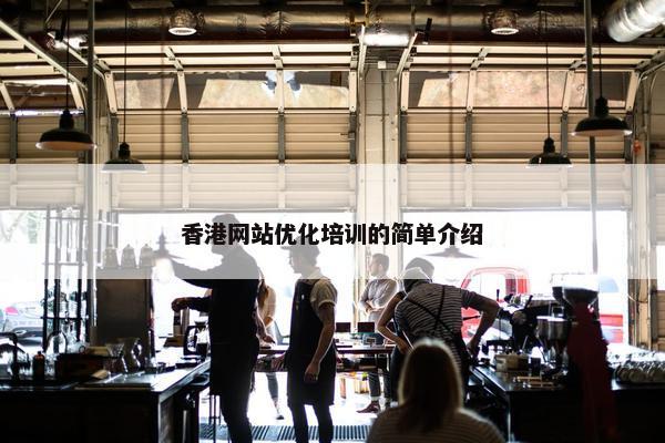 香港网站优化培训的简单介绍