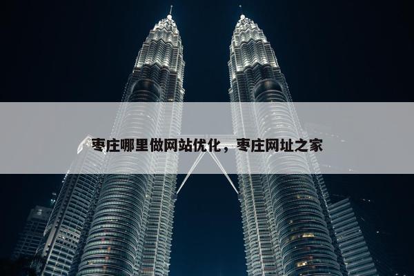 枣庄哪里做网站优化，枣庄网址之家