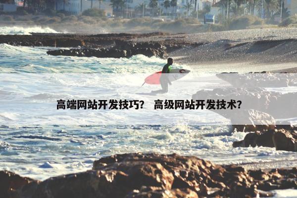 高端网站开发技巧？ 高级网站开发技术？