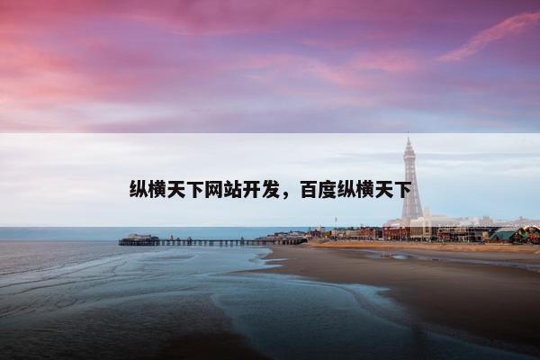 纵横天下网站开发，百度纵横天下