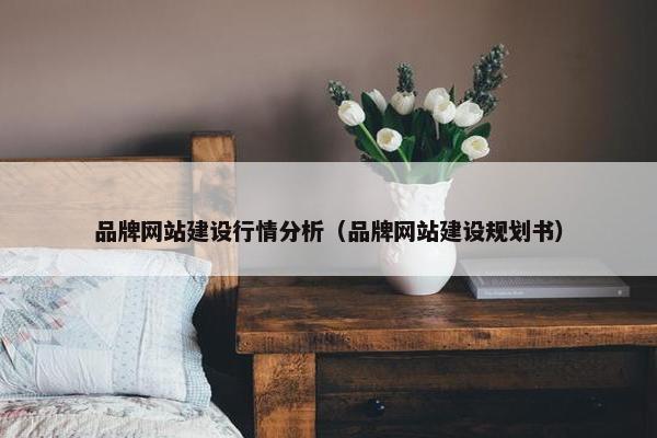 品牌网站建设行情分析（品牌网站建设规划书）