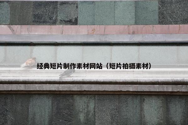 经典短片制作素材网站（短片拍摄素材）