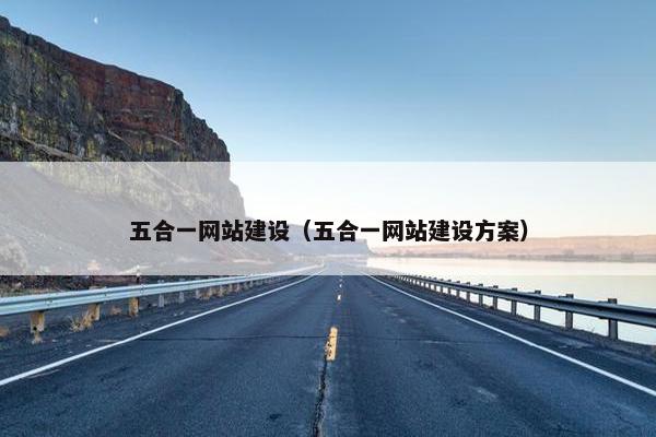 五合一网站建设（五合一网站建设方案）