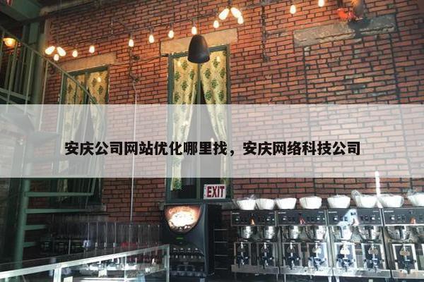 安庆公司网站优化哪里找，安庆网络科技公司
