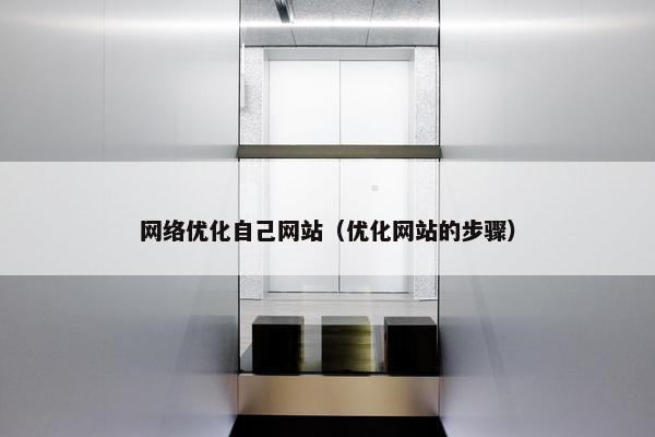 网络优化自己网站（优化网站的步骤）