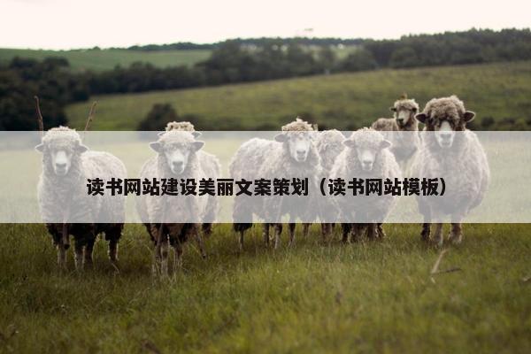 读书网站建设美丽文案策划（读书网站模板）