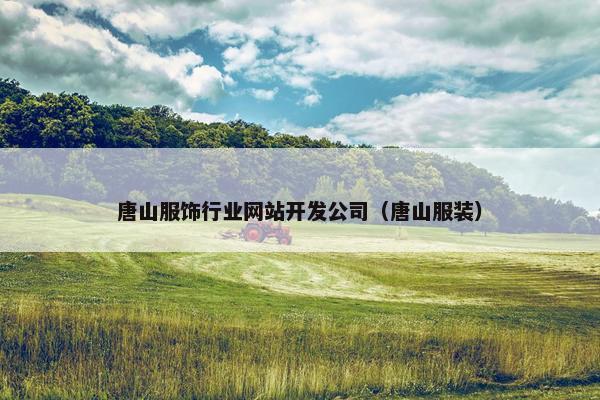 唐山服饰行业网站开发公司（唐山服装）