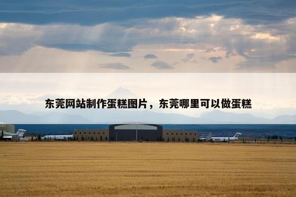 东莞网站制作蛋糕图片，东莞哪里可以做蛋糕