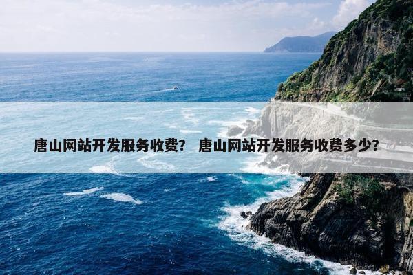 唐山网站开发服务收费？ 唐山网站开发服务收费多少？