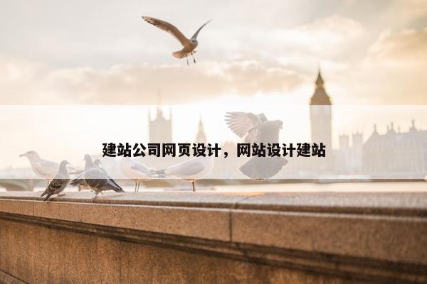 建站公司网页设计，网站设计建站