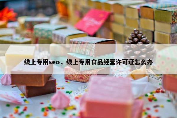 线上专用seo，线上专用食品经营许可证怎么办