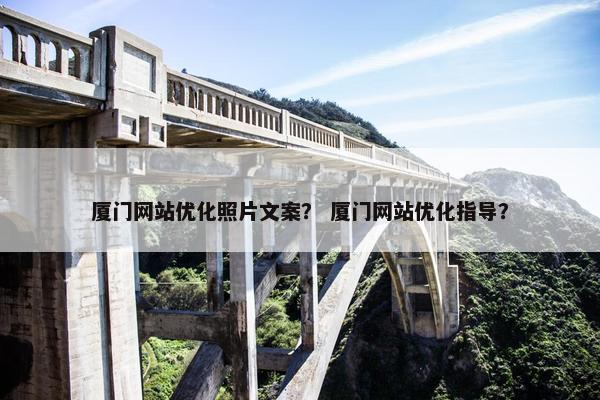 厦门网站优化照片文案？ 厦门网站优化指导？