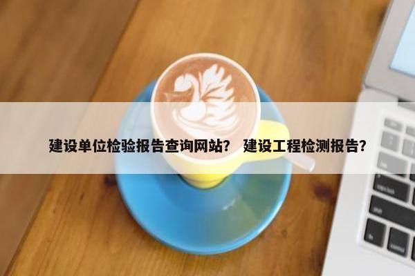 建设单位检验报告查询网站？ 建设工程检测报告？