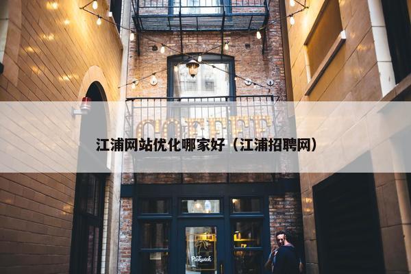 江浦网站优化哪家好（江浦招聘网）